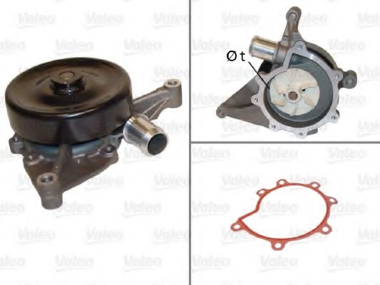 506821 VALEO Cooling System Water Pump
