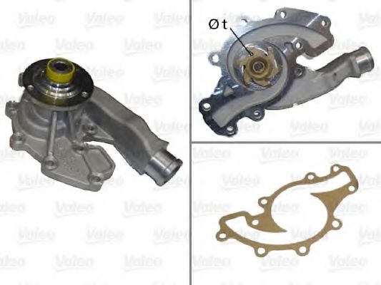 506829 VALEO Cooling System Water Pump