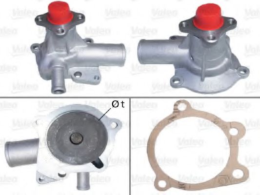 506858 VALEO Cooling System Water Pump