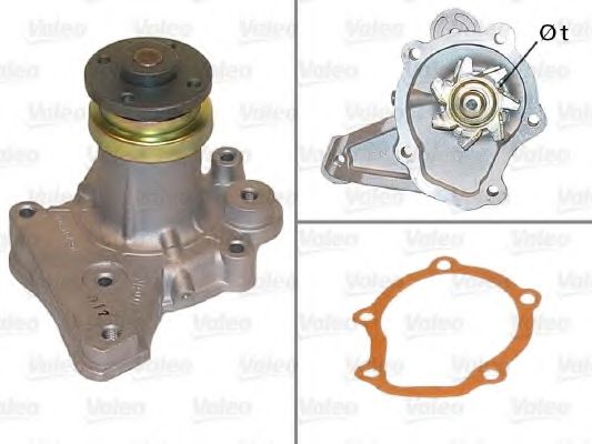 506870 VALEO Cooling System Water Pump