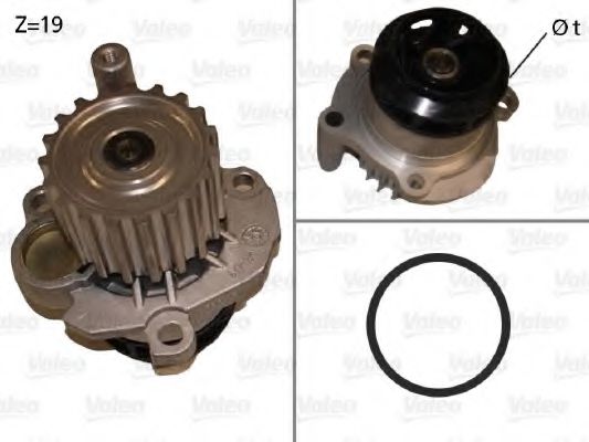 506873 VALEO Cooling System Water Pump