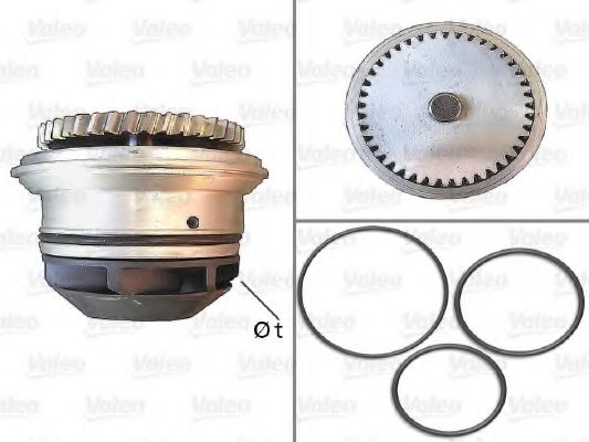 506877 VALEO Cooling System Water Pump