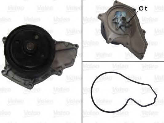 506878 VALEO Cooling System Water Pump