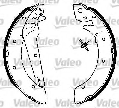 562050 VALEO Clutch Cable