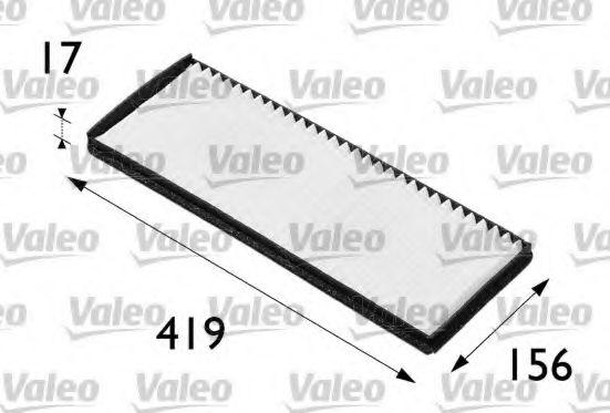 698165 VALEO Heating / Ventilation Filter, interior air