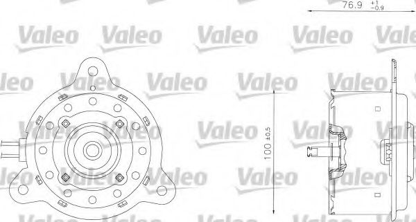 698342 VALEO Electric Motor, radiator fan