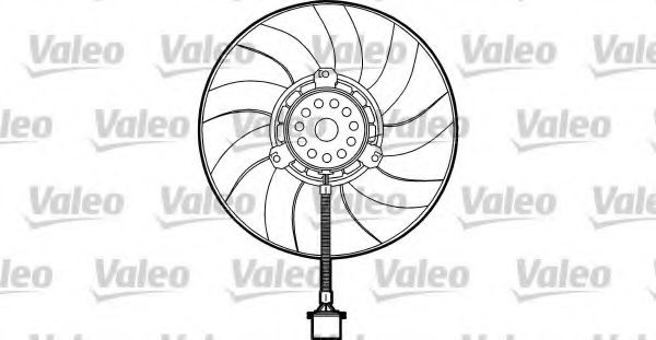 698373 VALEO Fan, radiator