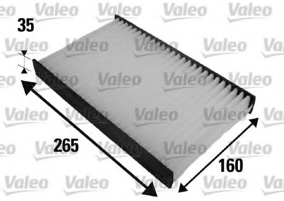 698454 VALEO Heating / Ventilation Filter, interior air