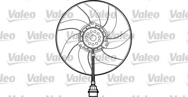 698465 VALEO Fan, radiator