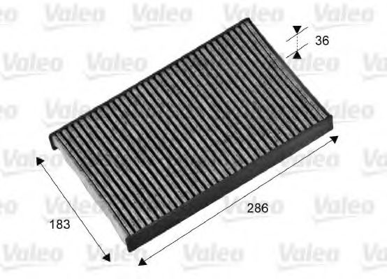 698714 VALEO Heating / Ventilation Filter, interior air