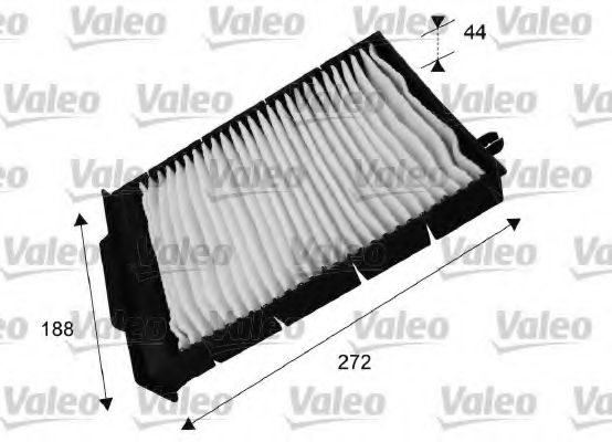 698730 VALEO Filter, interior air