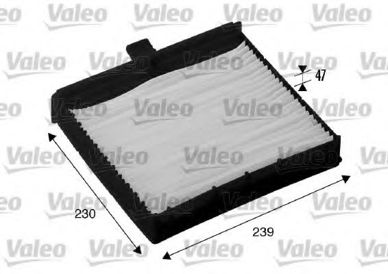 698736 VALEO Heating / Ventilation Filter, interior air