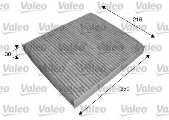 698739 VALEO Filter, interior air