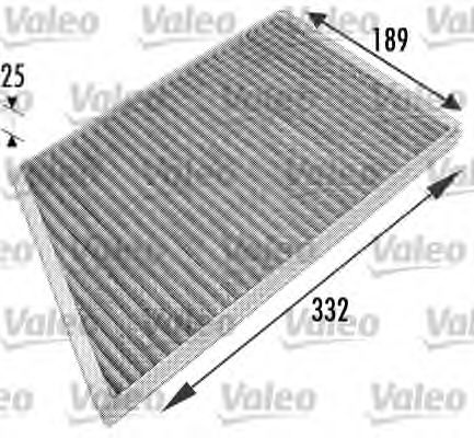 698743 VALEO Filter, interior air