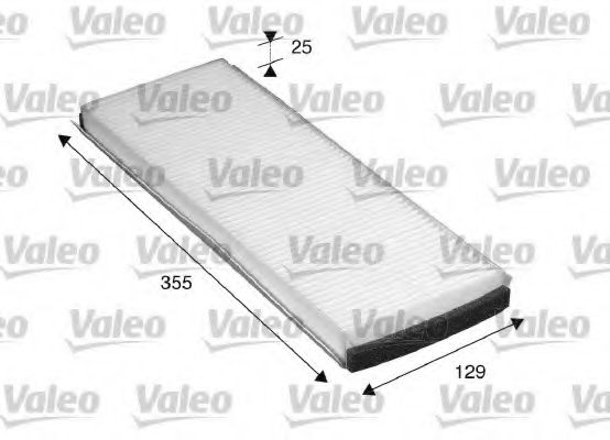 698762 VALEO Heating / Ventilation Filter, interior air