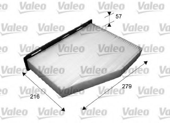 698800 VALEO Filter, interior air