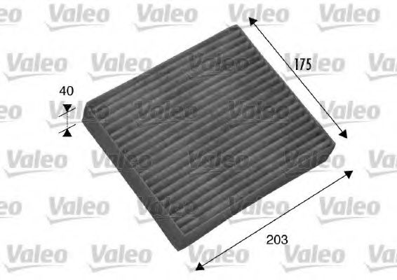 698802 VALEO Heating / Ventilation Filter, interior air