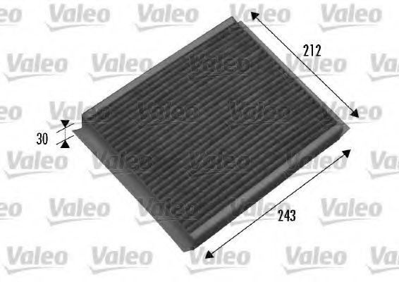 698877 VALEO Heating / Ventilation Filter, interior air