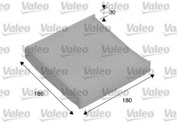 698886 VALEO Heating / Ventilation Filter, interior air