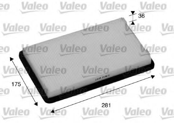 698893 VALEO Heating / Ventilation Filter, interior air