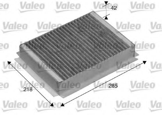 715504 VALEO Heating / Ventilation Filter, interior air