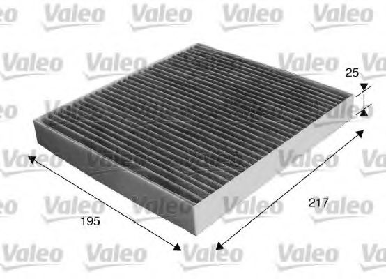 715537 VALEO Heating / Ventilation Filter, interior air