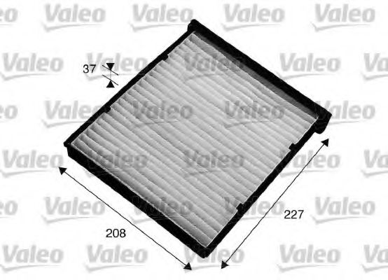 715543 VALEO Heating / Ventilation Filter, interior air