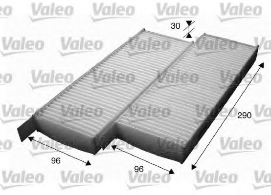 715554 VALEO Heating / Ventilation Filter, interior air
