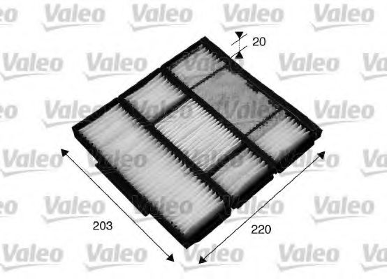 715565 VALEO Filter, interior air