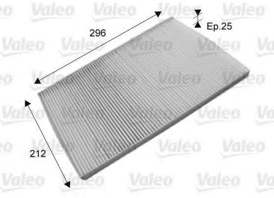 715573 VALEO Heating / Ventilation Filter, interior air