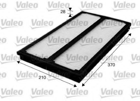 715577 VALEO Heating / Ventilation Filter, interior air