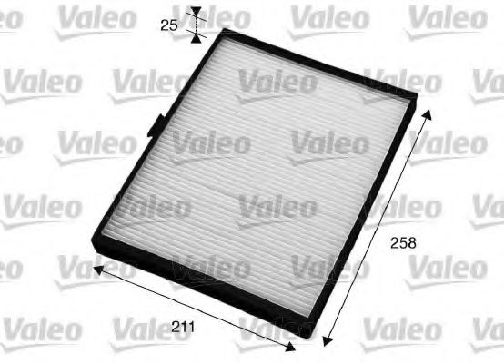715591 VALEO Heating / Ventilation Filter, interior air