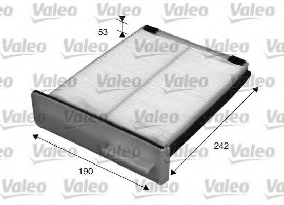 715599 VALEO Heating / Ventilation Filter, interior air