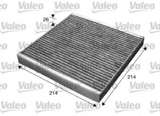 715608 VALEO Heating / Ventilation Filter, interior air