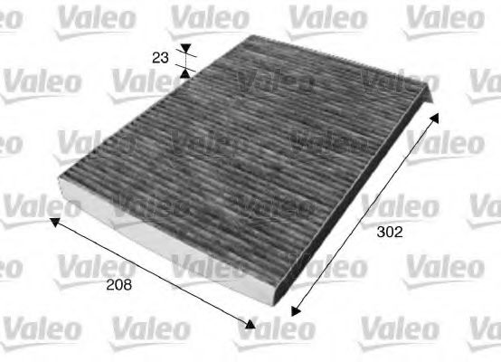 715611 VALEO Heating / Ventilation Filter, interior air