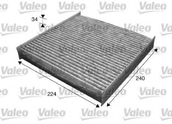 715629 VALEO Filter, interior air