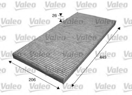 716029 VALEO Filter, interior air