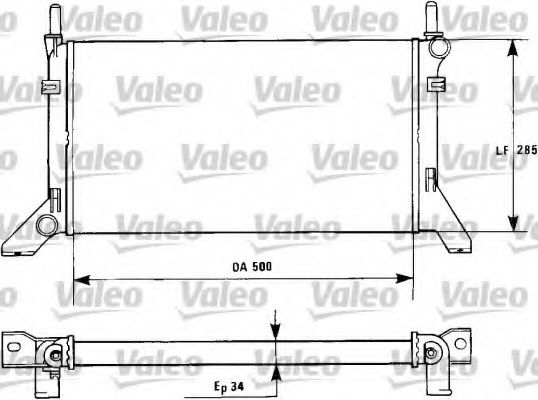 730122 VALEO Brake System Brake Caliper