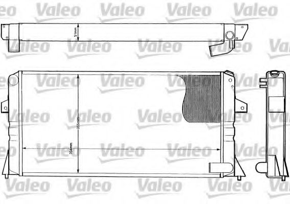 730176 VALEO Radiator, engine cooling