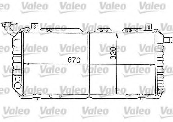 730310 VALEO Gasket Set, intake manifold