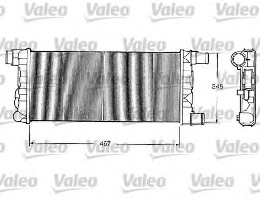 730520 VALEO Radiator, engine cooling