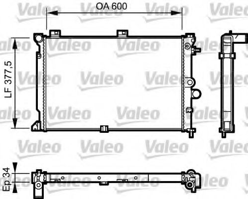 731170 VALEO Air Supply Mounting Kit, charger