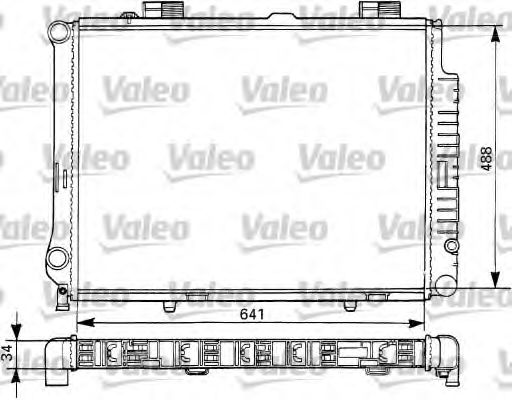 731291 VALEO Radiator, engine cooling