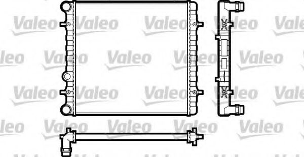 731606 VALEO Cooling System Radiator, engine cooling