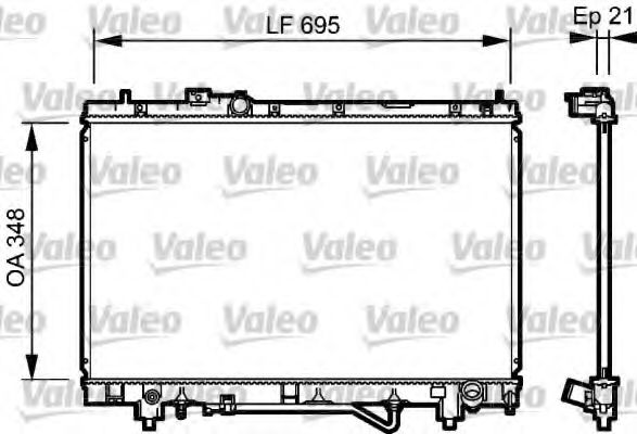 732420 VALEO Gasket Set, cylinder head