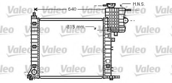734669 VALEO Cooling System Radiator, engine cooling