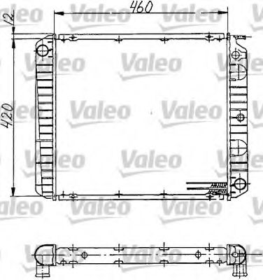 810968 VALEO Radiator, engine cooling
