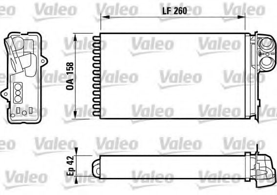 812162 VALEO Lubrication Gasket, wet sump