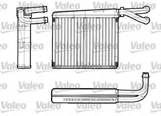 812251 VALEO Heating / Ventilation Heat Exchanger, interior heating