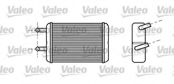 812286 VALEO Heating / Ventilation Heat Exchanger, interior heating
